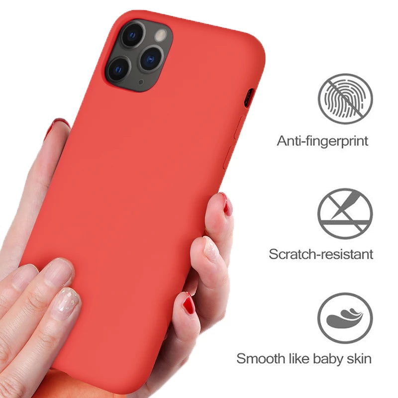 Liquid Silicone Case for iPhone Series