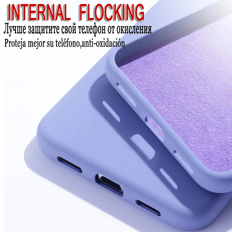 Liquid Silicone Case for iPhone Series