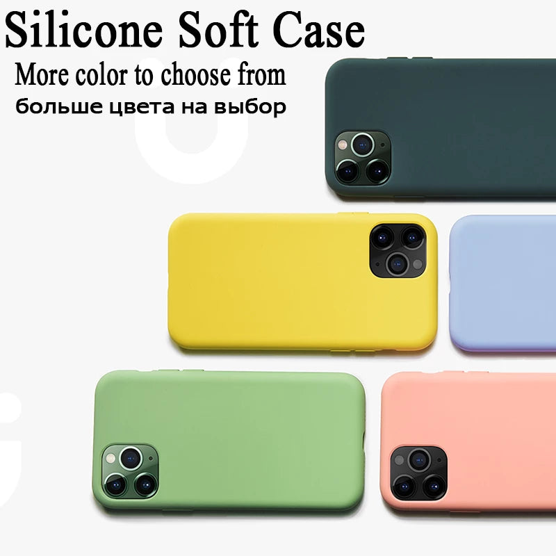 Liquid Silicone Case for iPhone Series