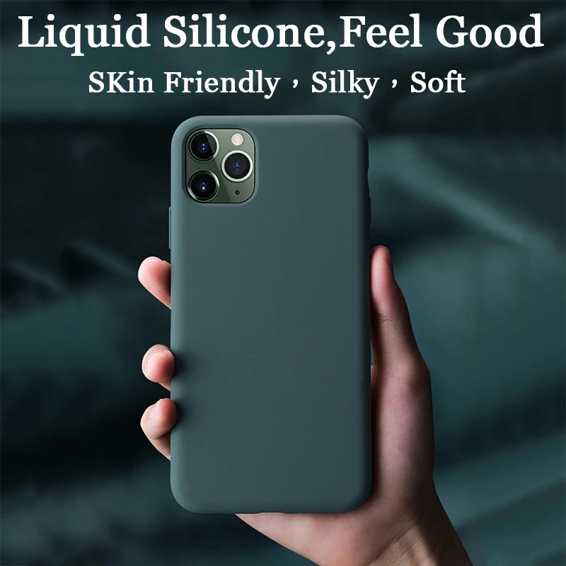 Liquid Silicone Case for iPhone Series